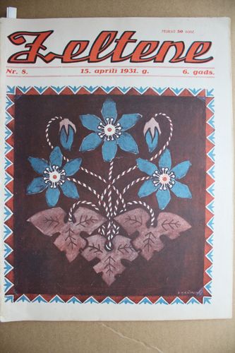 Zeltene. 1931g. Nr.8