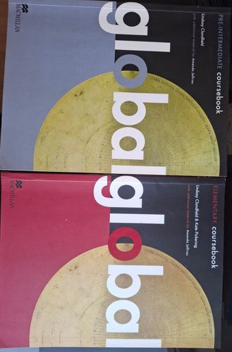 Divas Global grāmatas: Elementary un Pre-Intermediate