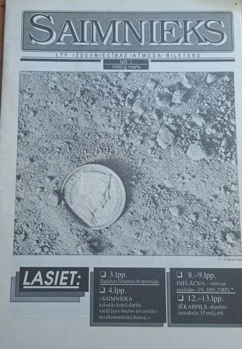 Saimnieks Nr. 1 3/1990