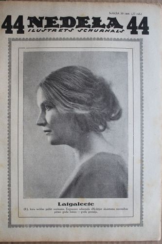 Nedēļa. 1923 g. Nr. 44