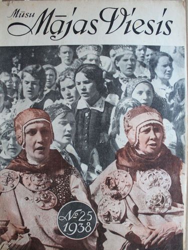 Mūsu Mājas Viesis. 1938 g. Nr.25