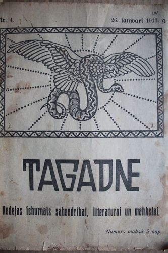Tagadne. 1913 g. Nr.4
