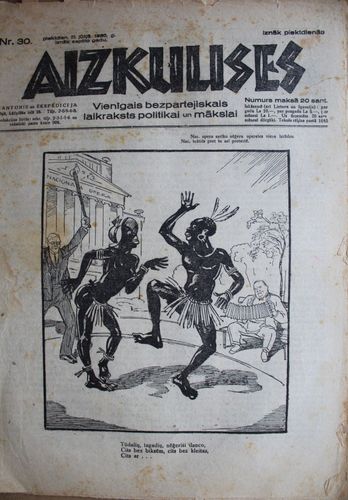 Aizkulises.  1930 g. Nr.  30