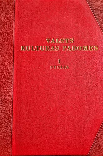 Valsts kulturas padomes I.sesija