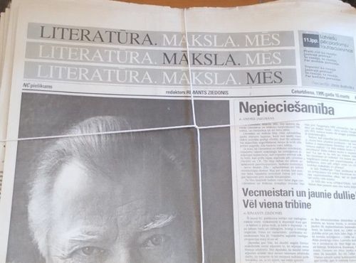 Literatūra. Māksla. Mēs. Cilvēks 1995 gads 1-52