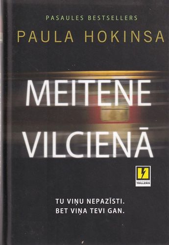 Meitene vilcienā