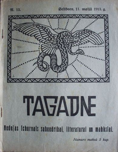 Tagadne. 1913 g. Nr.15
