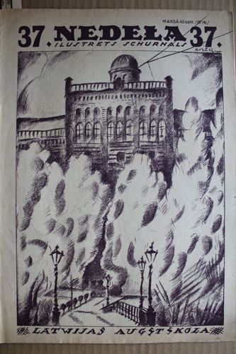 Nedēļa. 1923 g. Nr. 37