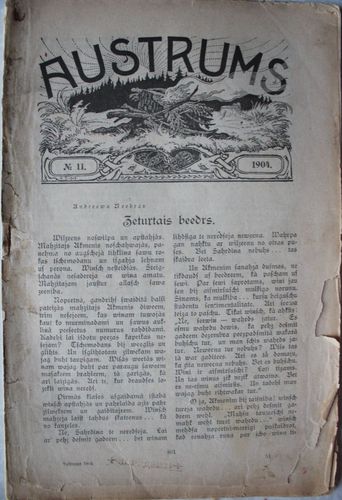 Austrums.1904 g. Nr.   11