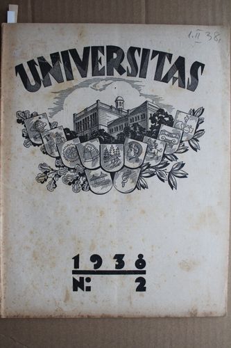 Universitas 1938g. Nr.2