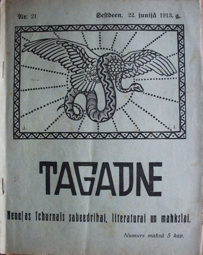 Tagadne. 1913 g. Nr.21