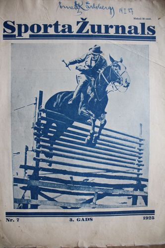 Sporta Žurnāls. 1925g. Nr.7