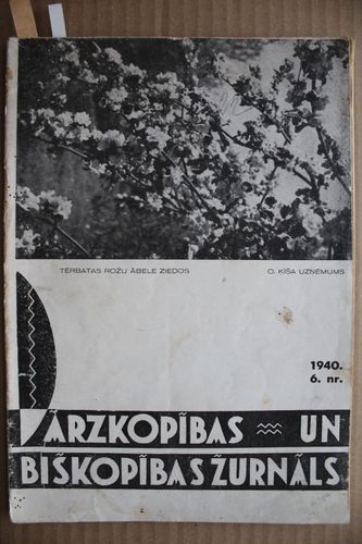 Dārzkopības un Biškopības Žurnāls. 1940 g. Nr. 6