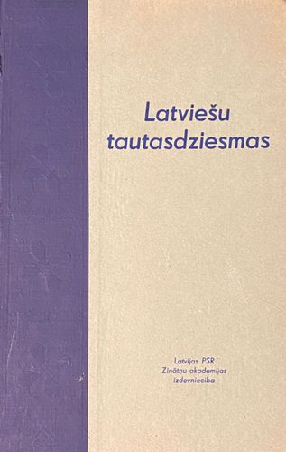 Latviešu tautasdziesmas