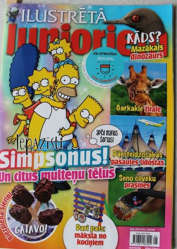 Ilustrētā Junioriem. 2020g.maijs. 