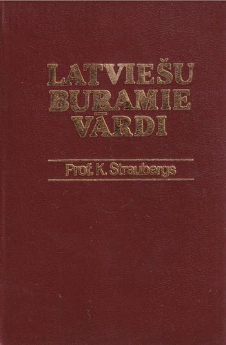 Latviešu buramie vārdi 1