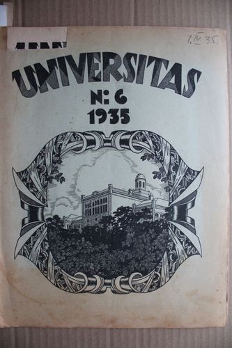 Universitas 1935 g. Nr.6