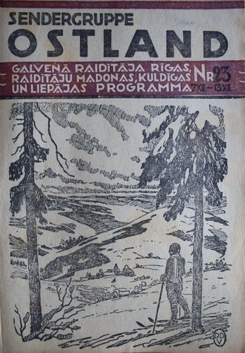 Sendergruppe Ostland. 1941 g. Nr.23