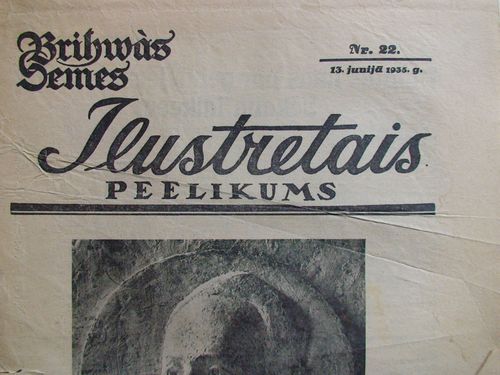 Brīwās Zemes Ilustretais Pielikums. 1935 g. Nr.22