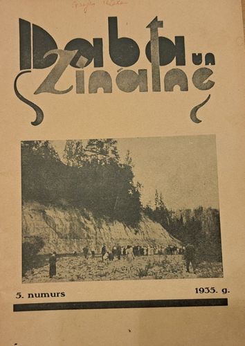 Daba un Zinātne Nr. 5 1935