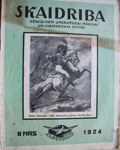 Skaidrība. 1924 g.Nr.8