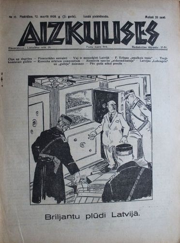 Aizkulises.  1926 g. Nr.10