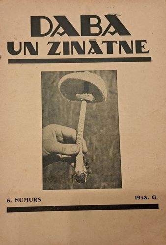 Daba un Zinātne Nr. 6 1938