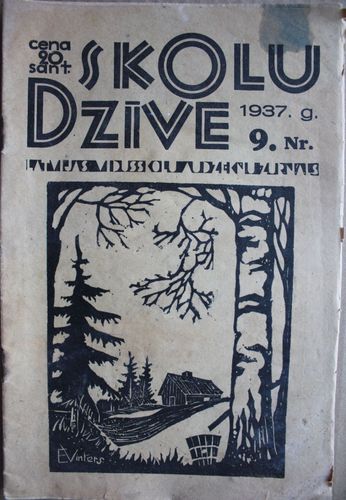 Skolu Dzīve. 1937g. Nr.  9.