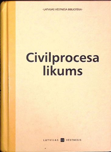 Civilprocesa likums