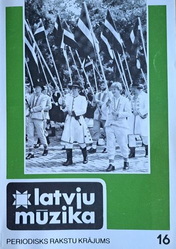 Latvju mūzika 1986 Nr. 16