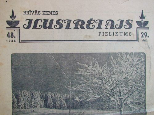Brīvās Zemes Ilustrētais Pielikums. 1938 g. Nr.48