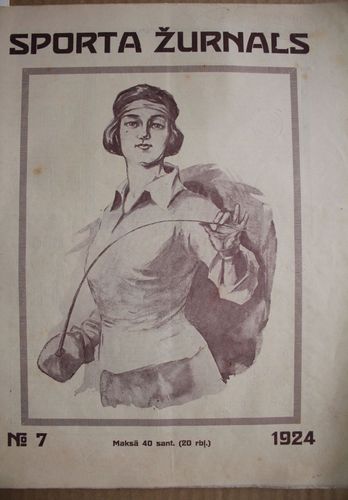 Sporta Žurnāls. 1924 g.Nr.7