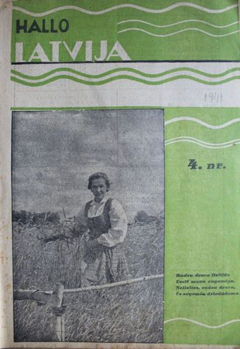 Hallo Latvija.  1941 g. Nr. 4