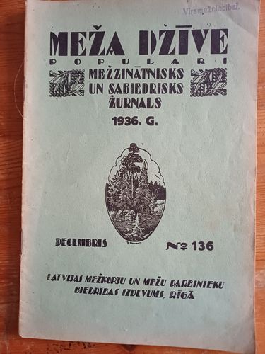 MEŽA DZĪVE 1936.g.decembris