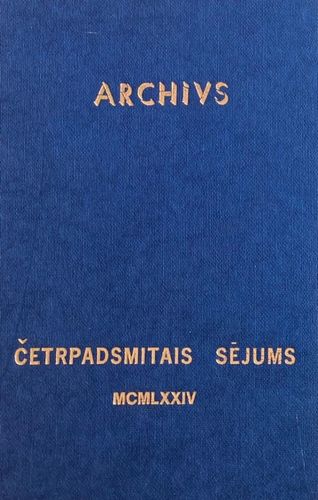 Archivs XIV