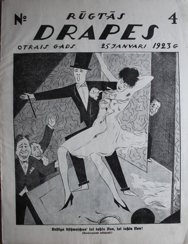 Rūgtās Drapes. 1923 g. Nr. 4