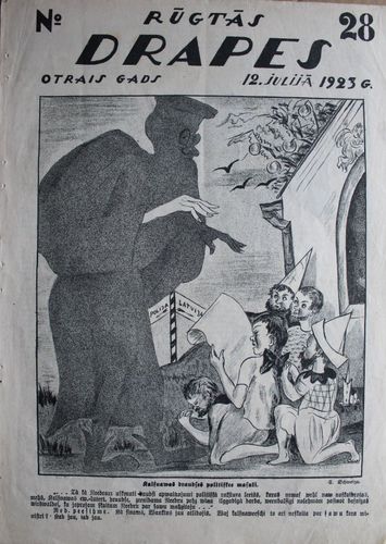 Rūgtās Drapes. 1923g. Nr. 28