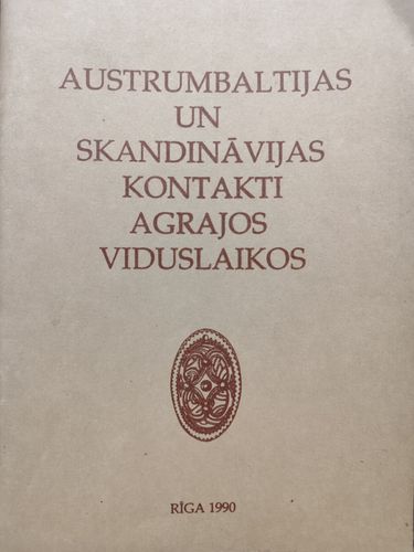 Austrumbaltijas un skandināvijas kontakti agrajos viduslaikos