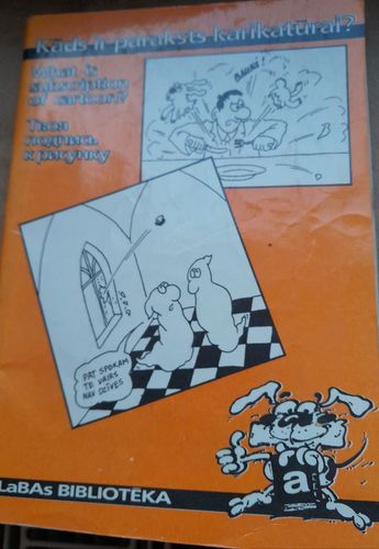 Kāds ir paraksts karikatūras?