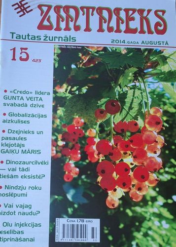 Zintnieks Nr. 15 8/2014