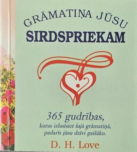 Grāmatiņa jūsu sirdspriekam