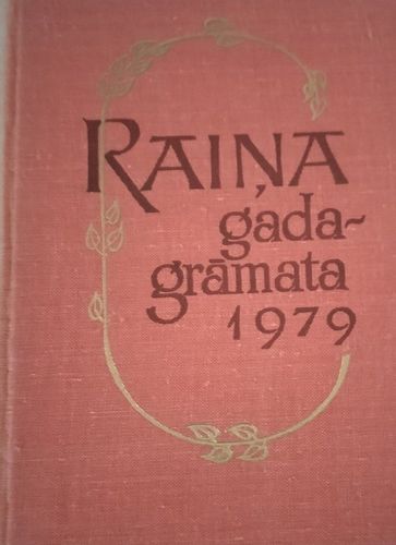 Raiņa gadagrāmata 1979