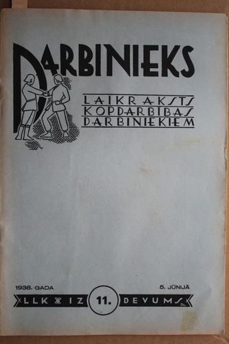 Darbinieks 1938g. Nr.11.