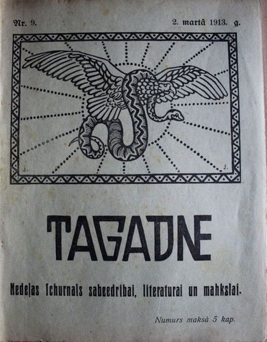 Tagadne. 1913 g. Nr.9