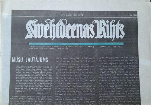 Svētdienas Rīts 17/09/1989