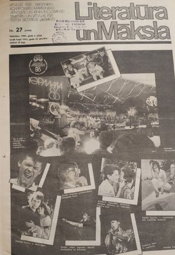 Literatūra un māksla 1986 gads Nr. 27-52