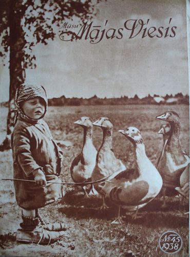 Mūsu Mājas Viesis. 1938 g. Nr.45