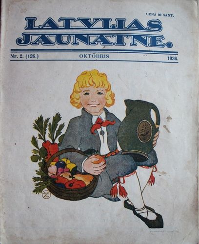Latvijas Jaunatne. 1936 g. Nr.  2(126).