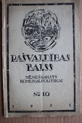Pašvaldības Balss.  1931g. Nr.10