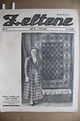 Zeltene. 1938  g. Nr.19